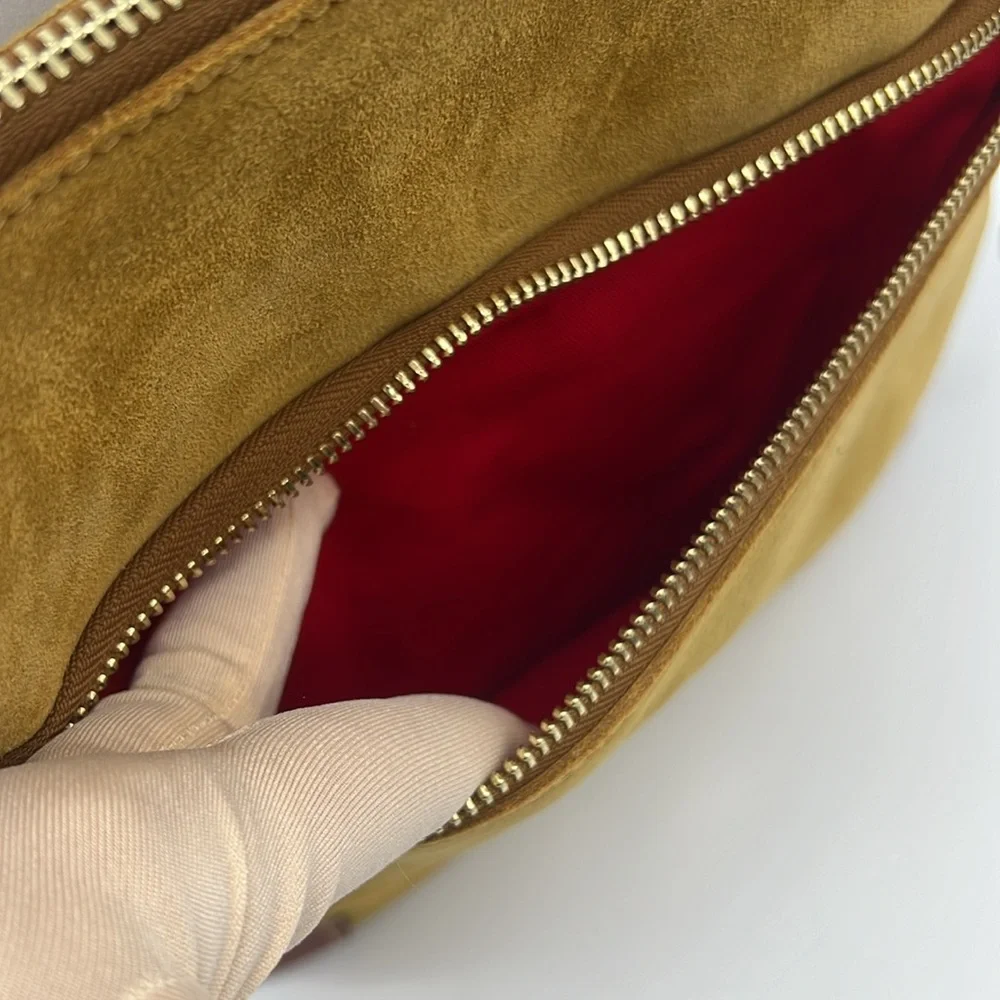 Dooney & Bourke Suede Crossbody Chamois